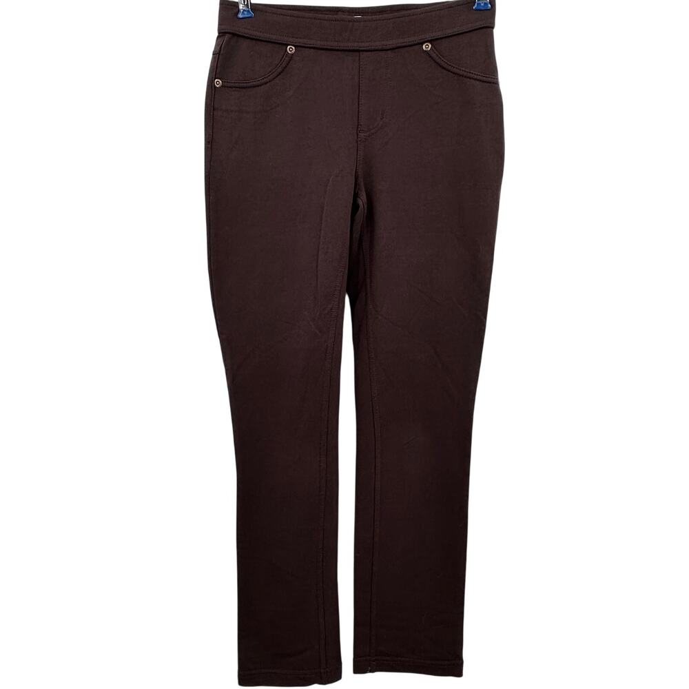 Susan Graver Weekend Cavalry Twill Knit Slim Pants Womens Size 2XSP XXS Petite